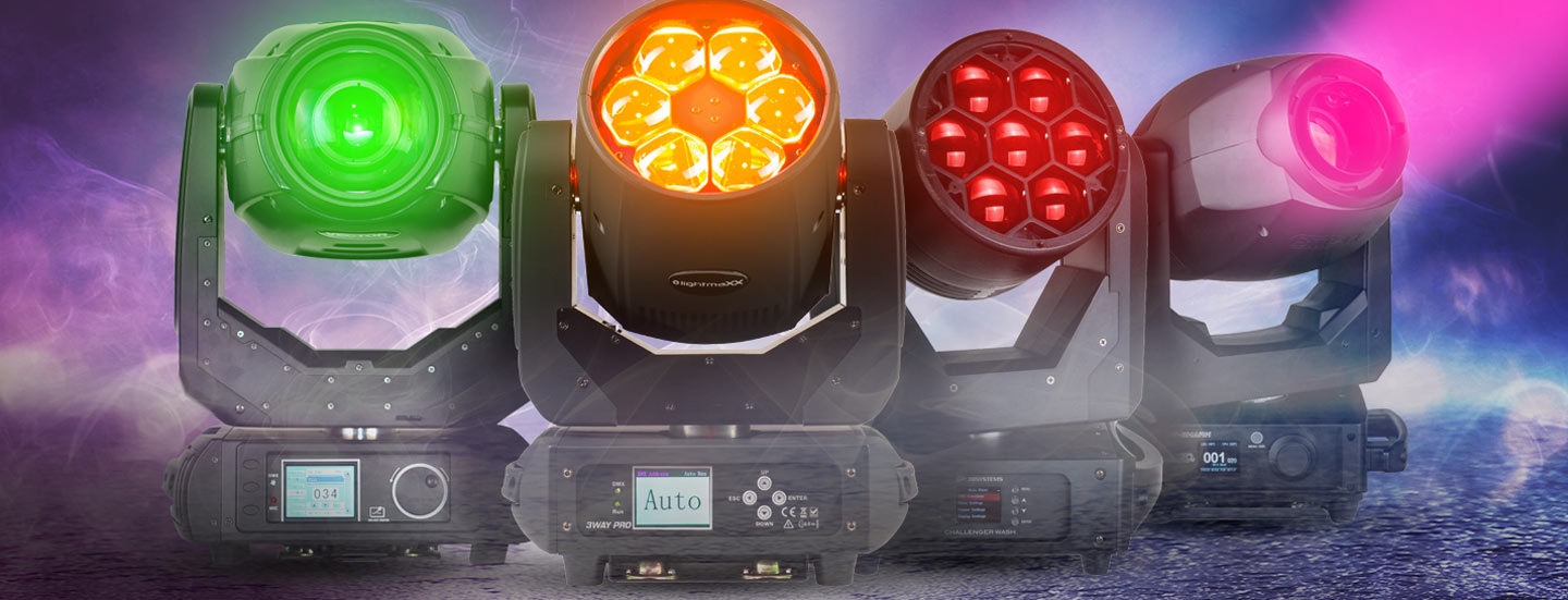 Professionelle Moving Heads