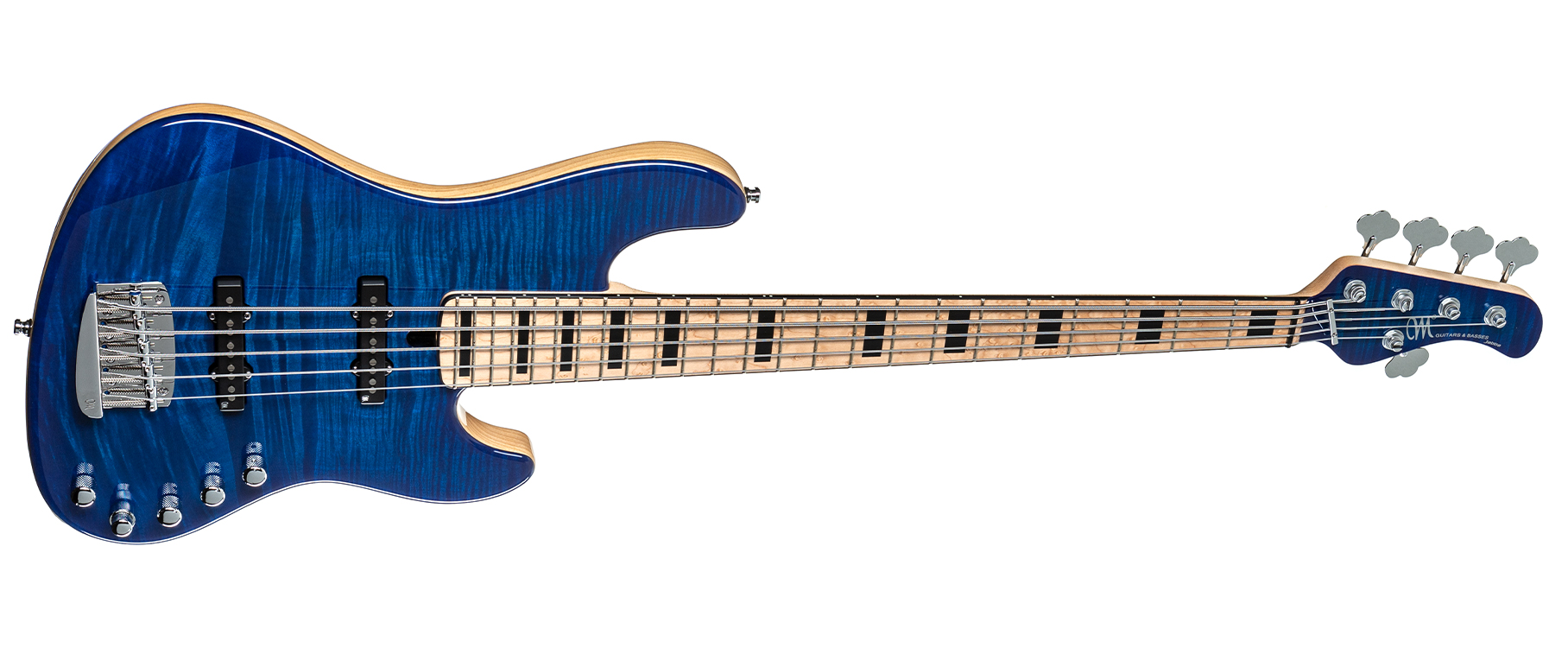 Mayones Jabba Custom 5 Flamed Maple Infinity Blue #JAB2510485