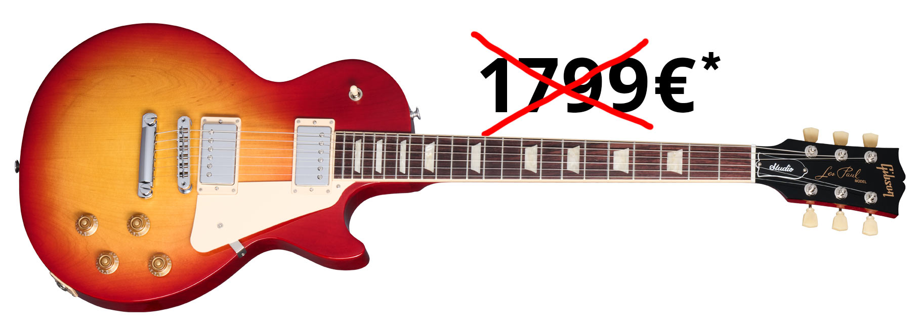 Gibson Les Paul Studio Cherry Sunburst