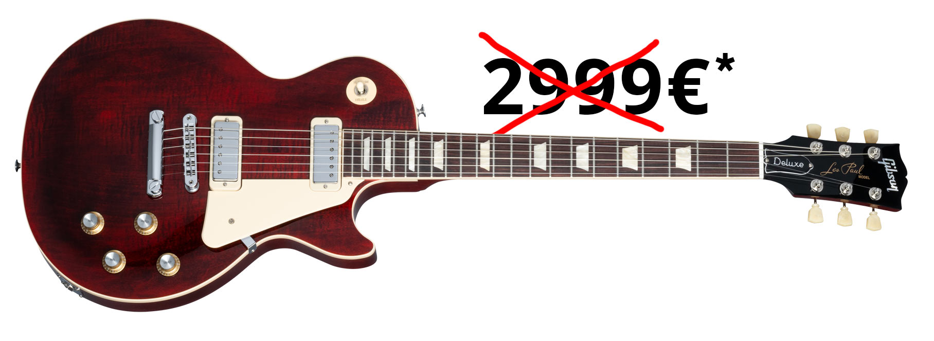 Gibson Les Paul Deluxe 70s Wine Red