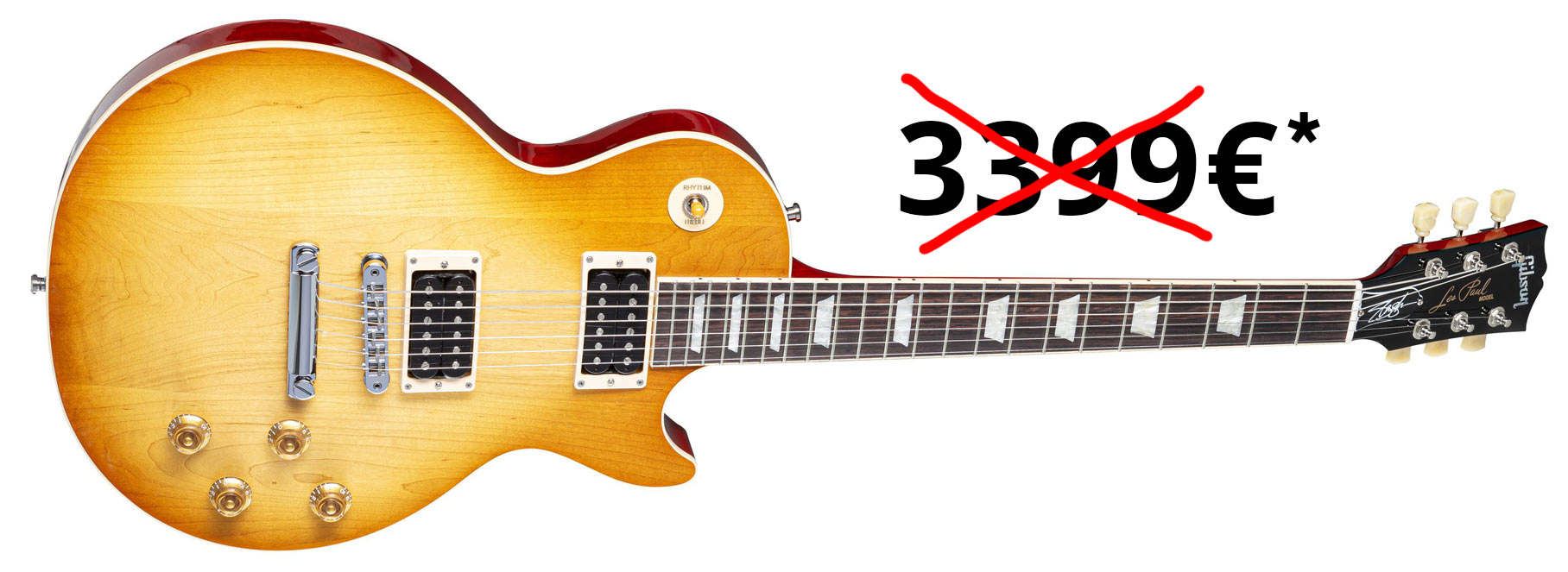 Gibson Slash "Jessica" Les Paul Honey Burst / Red Back