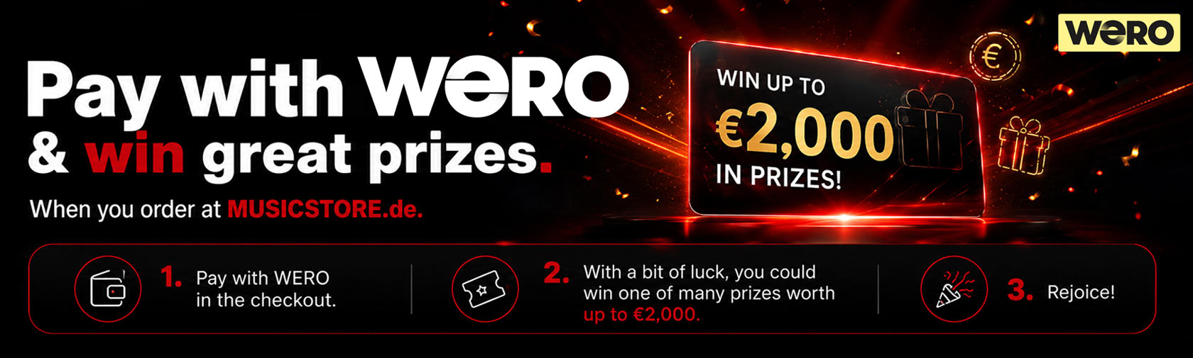 Pay with WERO now!