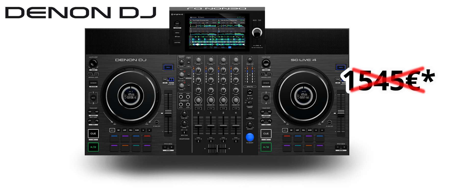 Denon DJ SC LIVE 4 DJ Controller