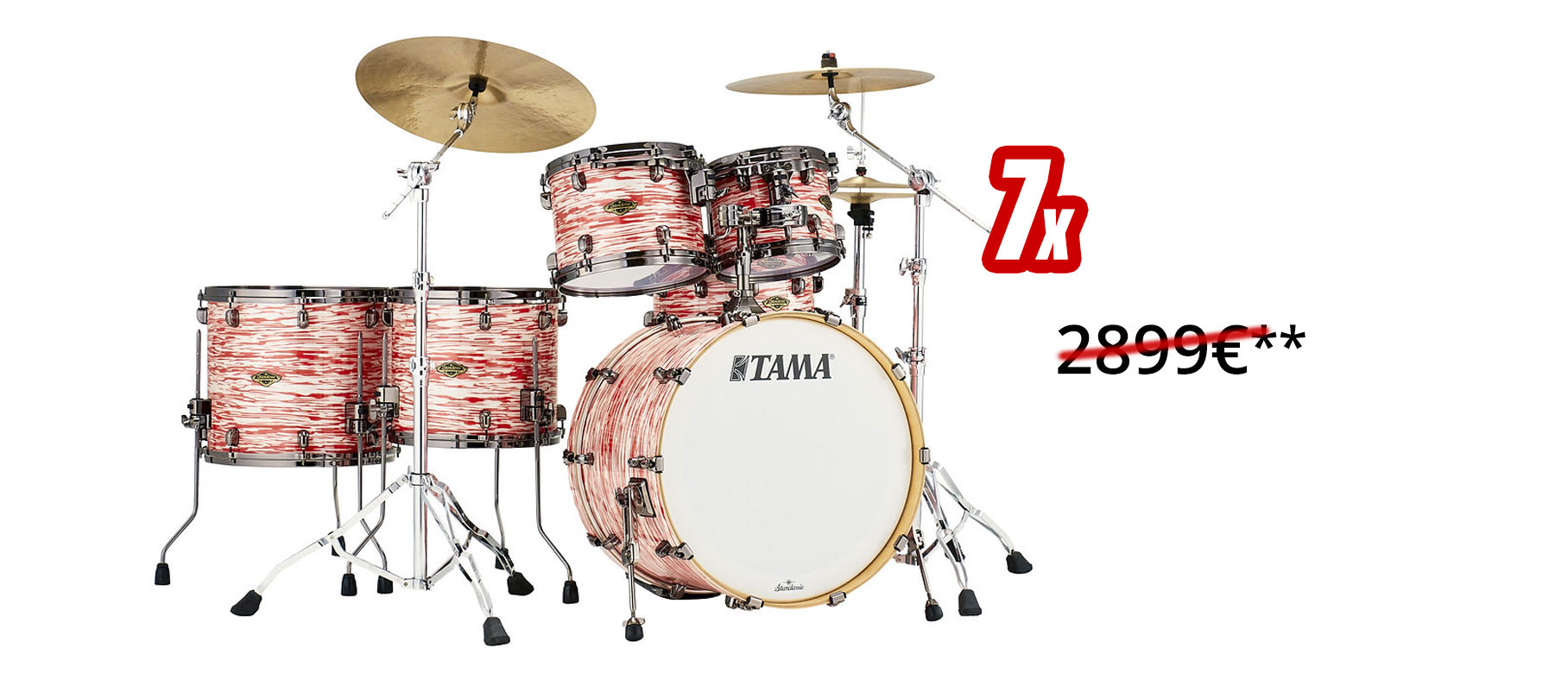 Tama WBR52LBNS-RWO Starclassic Walnut/Birch
