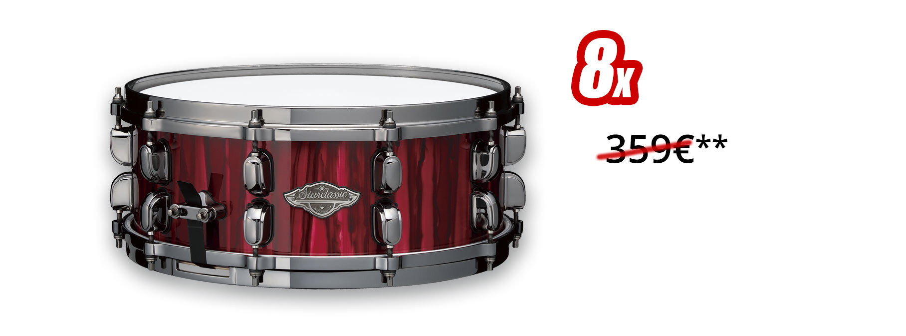 Tama MBSS55BN-CRW Starclassic Performer Snare