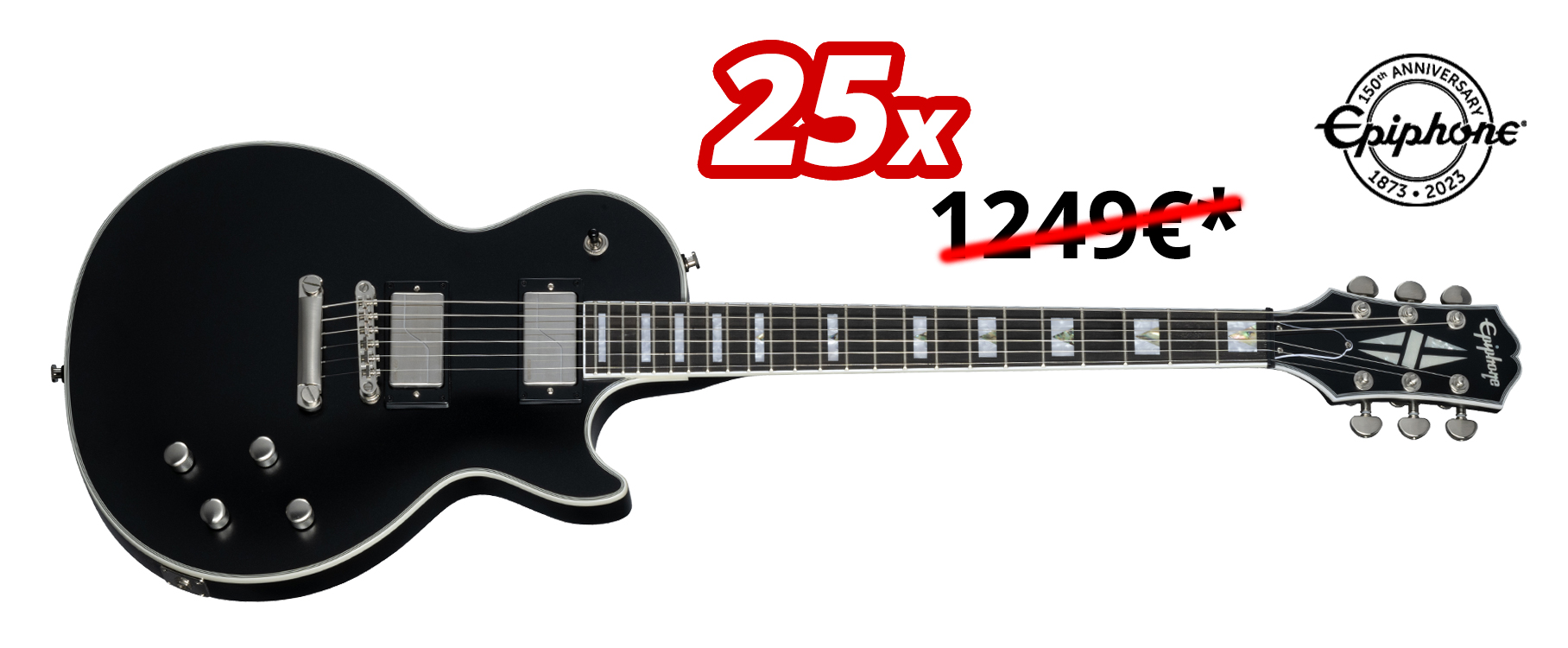 Epiphone Les Paul Prophecy Aged Jet Black Metallicc