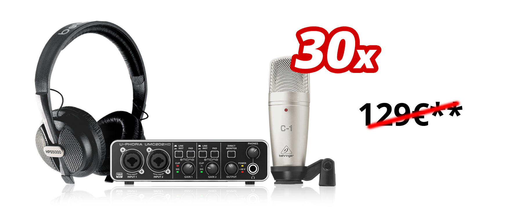 BEHRINGER U-Phoria Studio Pro