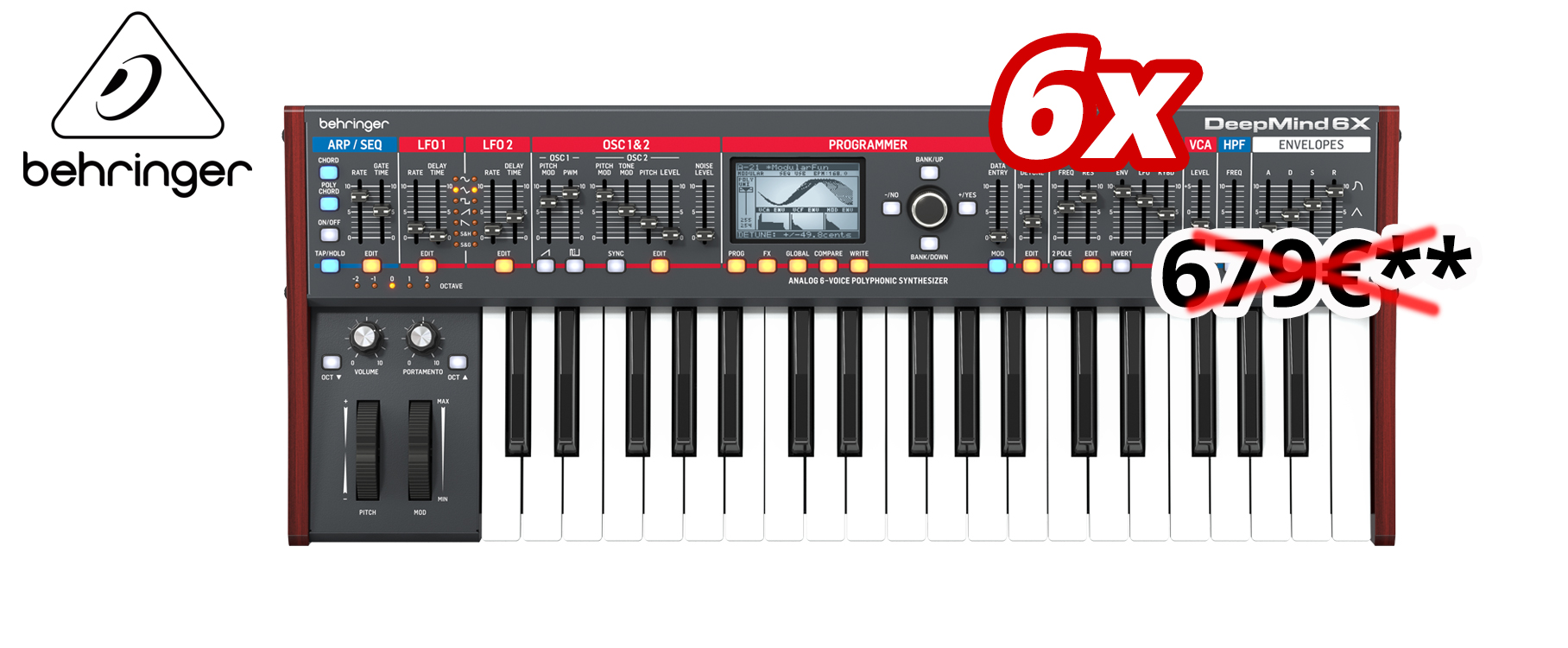 CBehringer DeepMind 6X