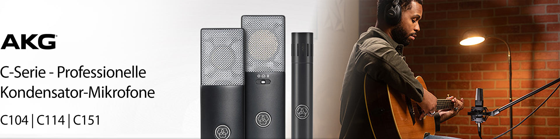 AKG C-Serie - Professionelle Kondensator-Mikrofone