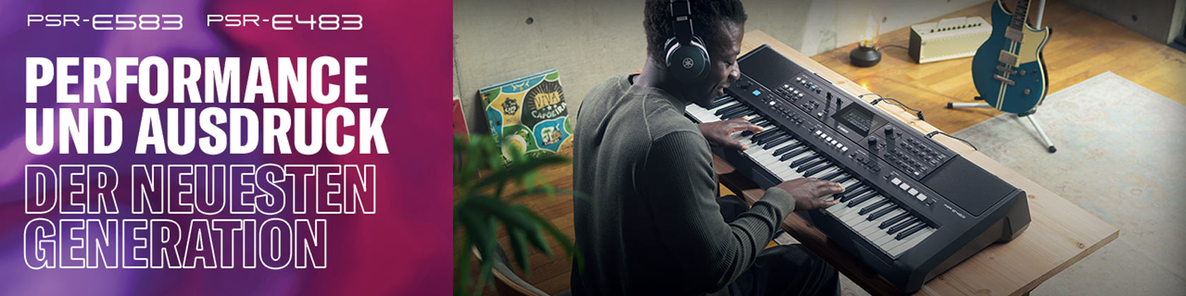 Yamaha PSR E483 / E583 Keyboards