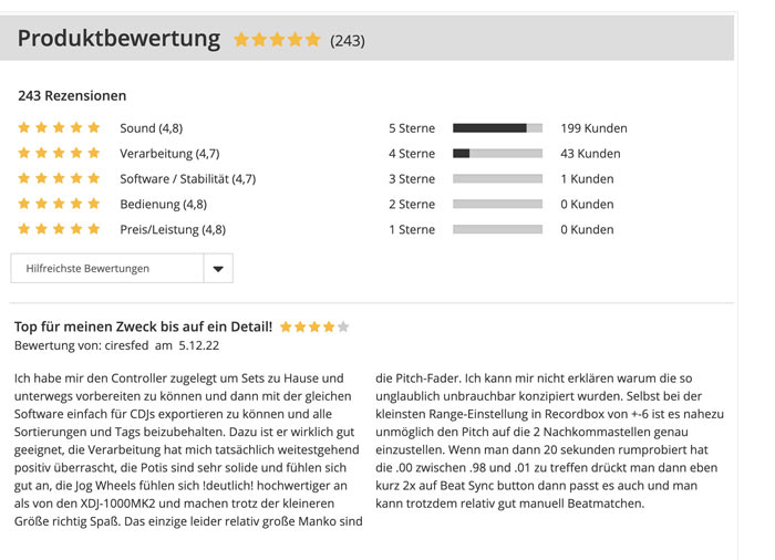 So bewerten Sie ein Produkt