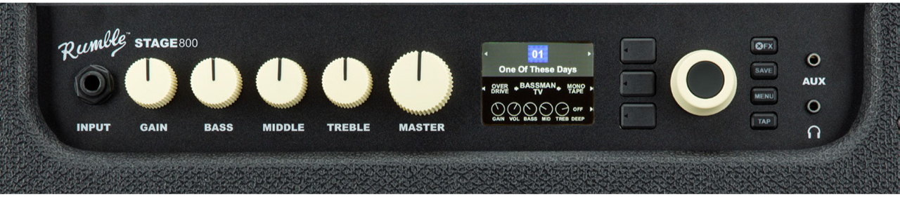 Amplificador Fender Rumble Stage 800 para baixistas - Musicosmos