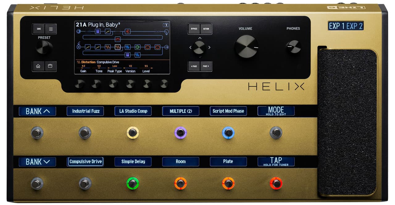 Line 6 Helix GOLD Limited Edition