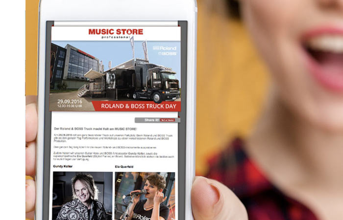 Music Store Newsletter