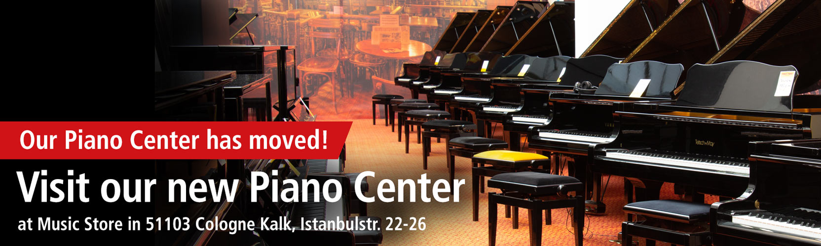 Piano Center has moved ...