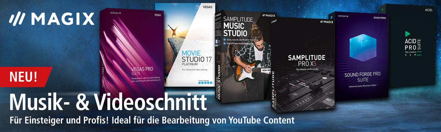 MAGIX Music & Video Production Tools