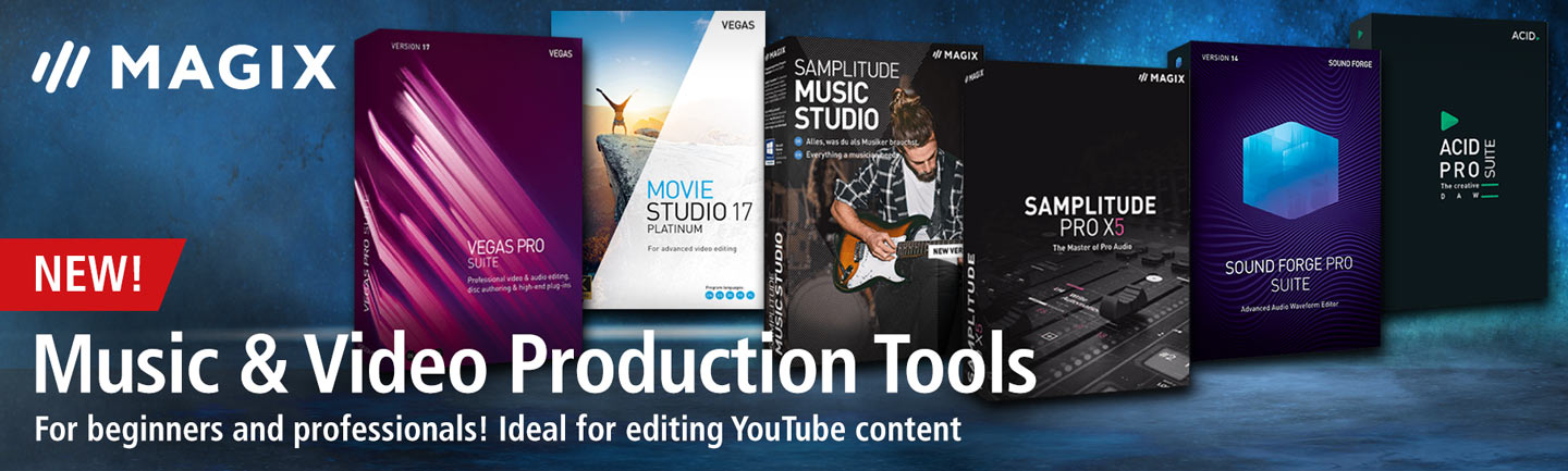 MAGIX Music & Video Production Tools