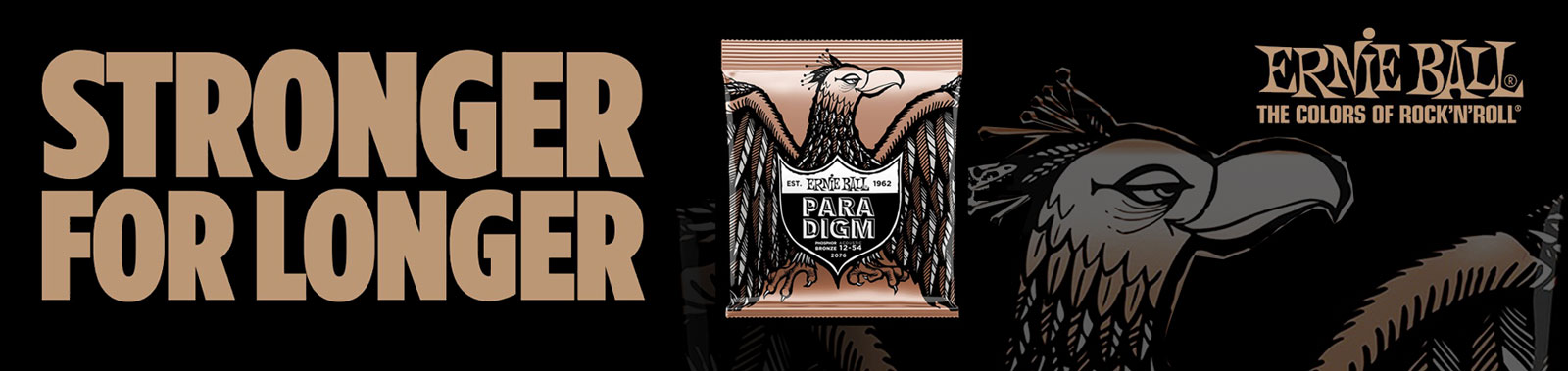 Ernie Ball - Stronger for Longer - Paradigm Acoustic Guitar Strings