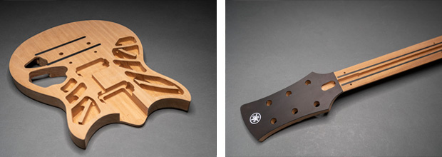 mehrere präzise gesetzte Resonanzkammern